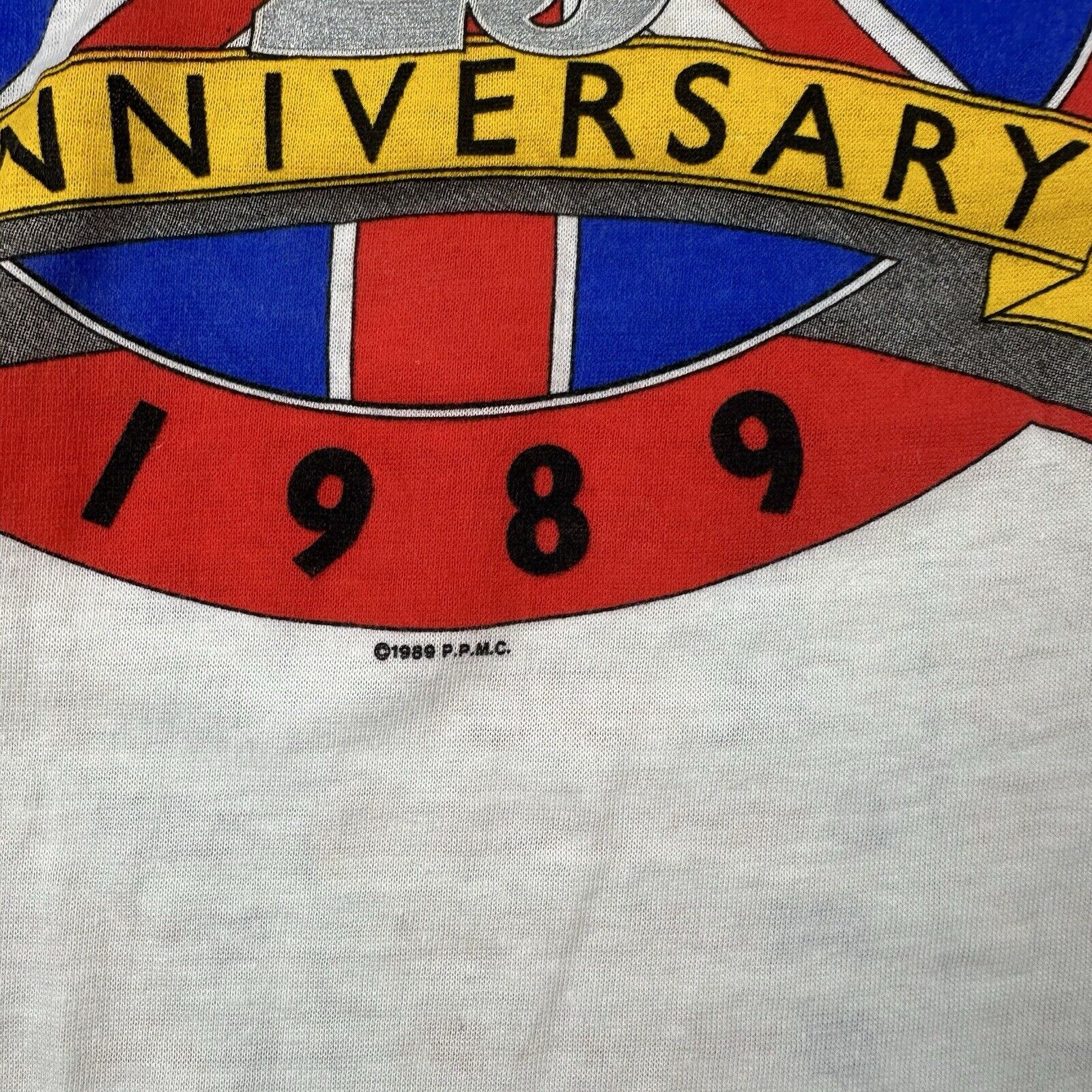 1989 The Who 25th Anniversary Tour Raglan Shirt (X-Large)