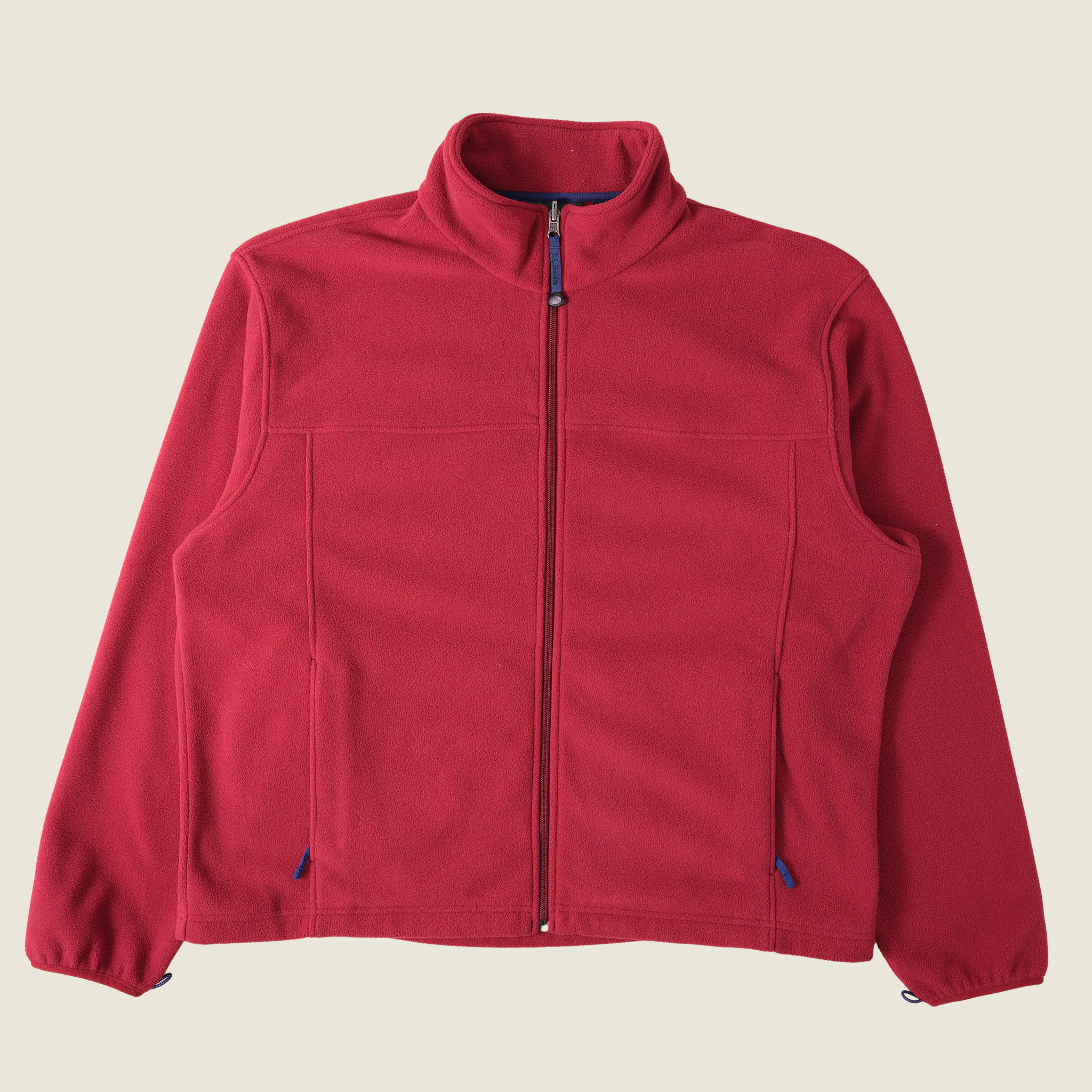 L.L. Bean Fleece Jacket, Red (Men’s X-Large)