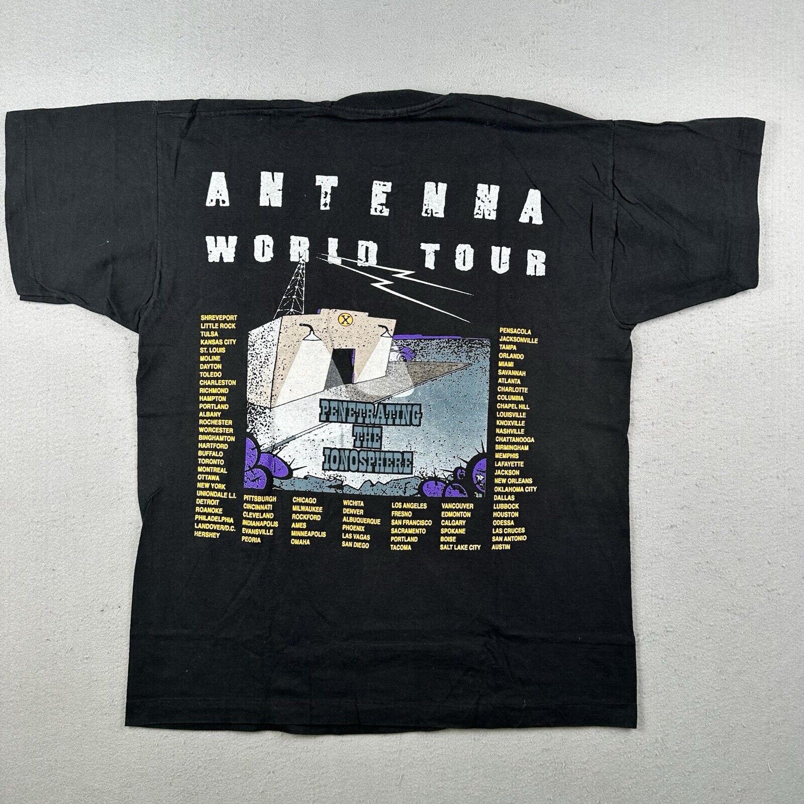 90s ZZ Top Antenna World Tour Shirt (X-Large)