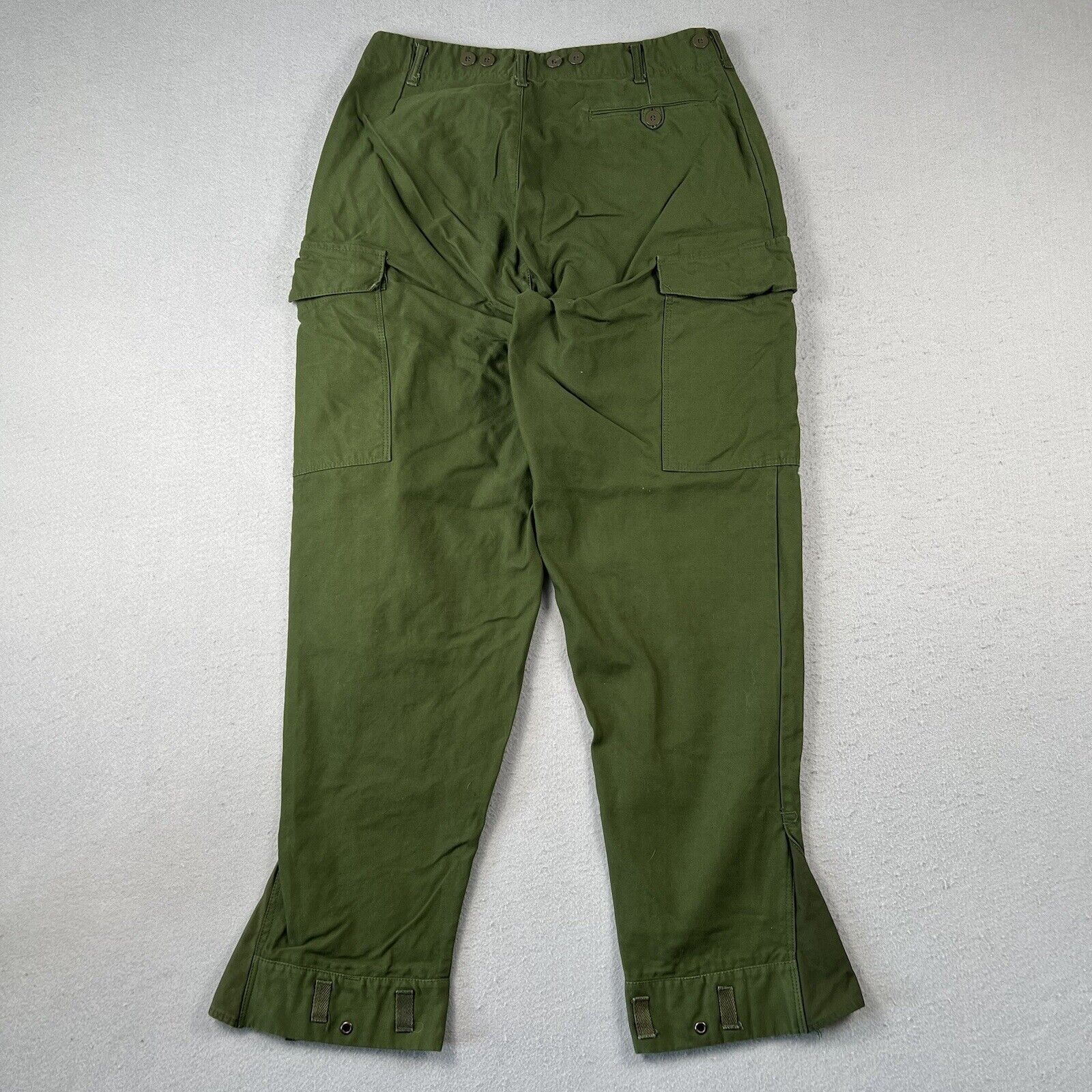 60's Swedish Military C50 Utility Cargo Pants (30x30)