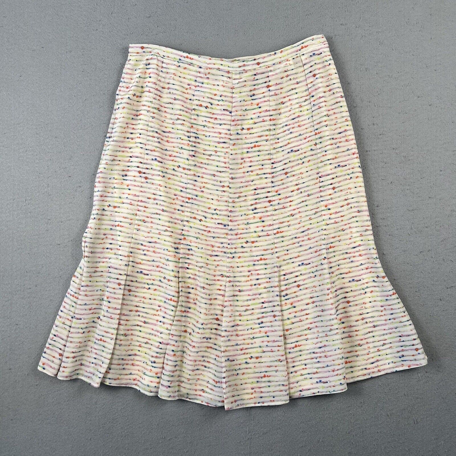 Worldly Things By Espressione Moda Silk Tulip Skirt (42)