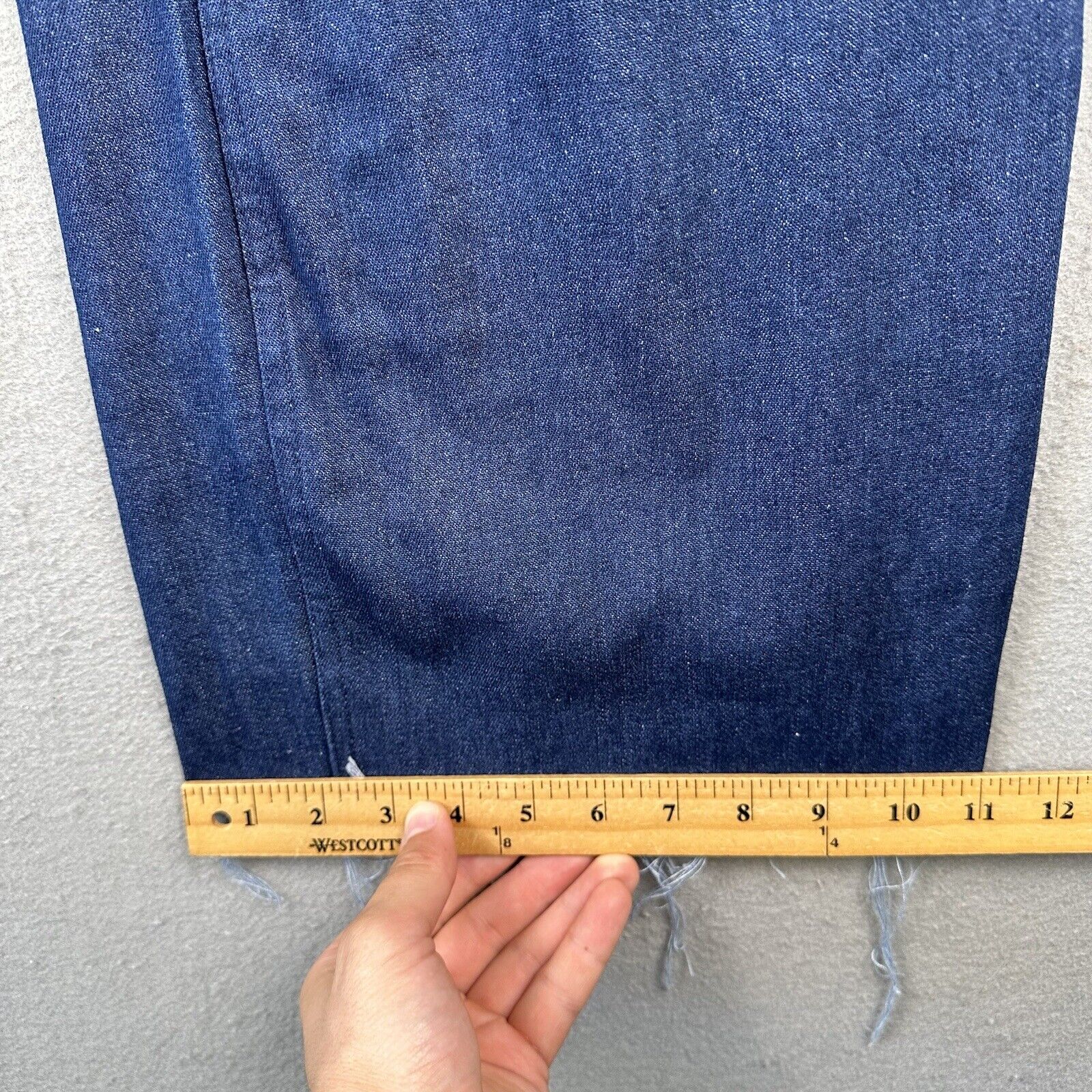 90s US Navy Women’s Denim Type 1 Utility Slacks 18L (31x36)