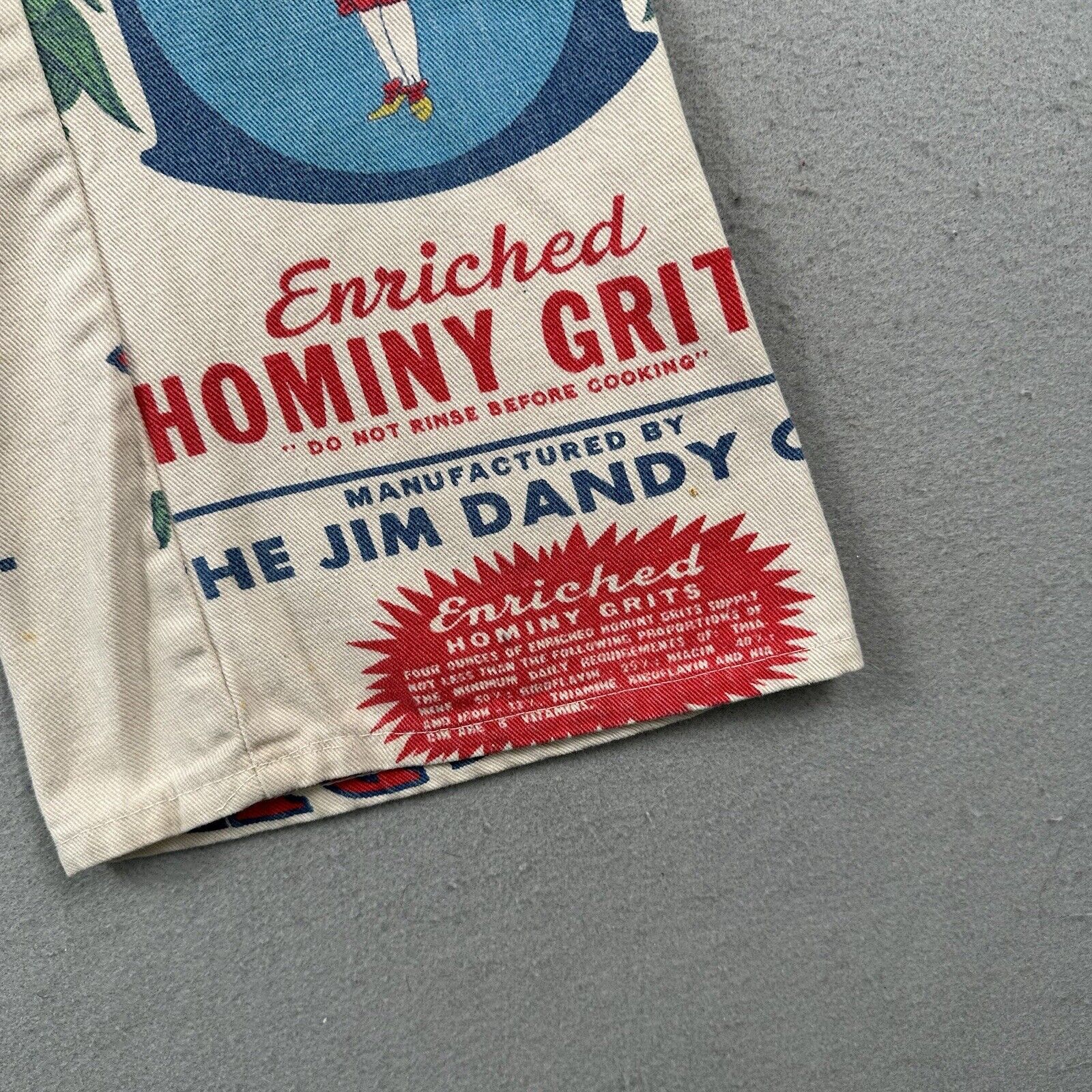 70s Jim Dandy Hominy Grits Feed Sack Novelty Pants (30x30)