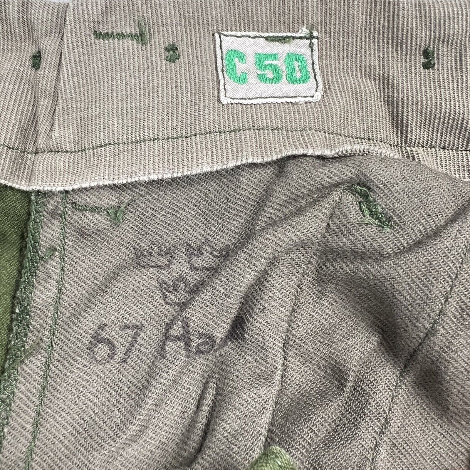 60's Swedish Military C50 Utility Cargo Pants (30x30)