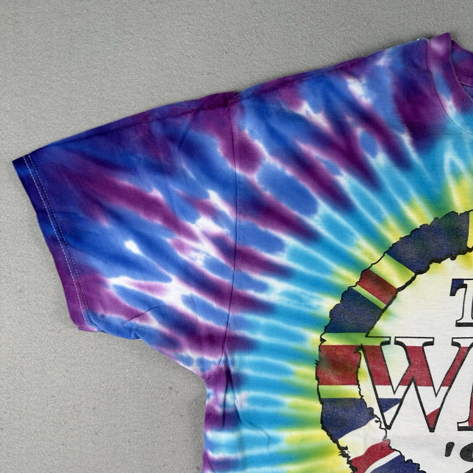 1997 The Who World Tour Tie Dye Shirt (X-Large)