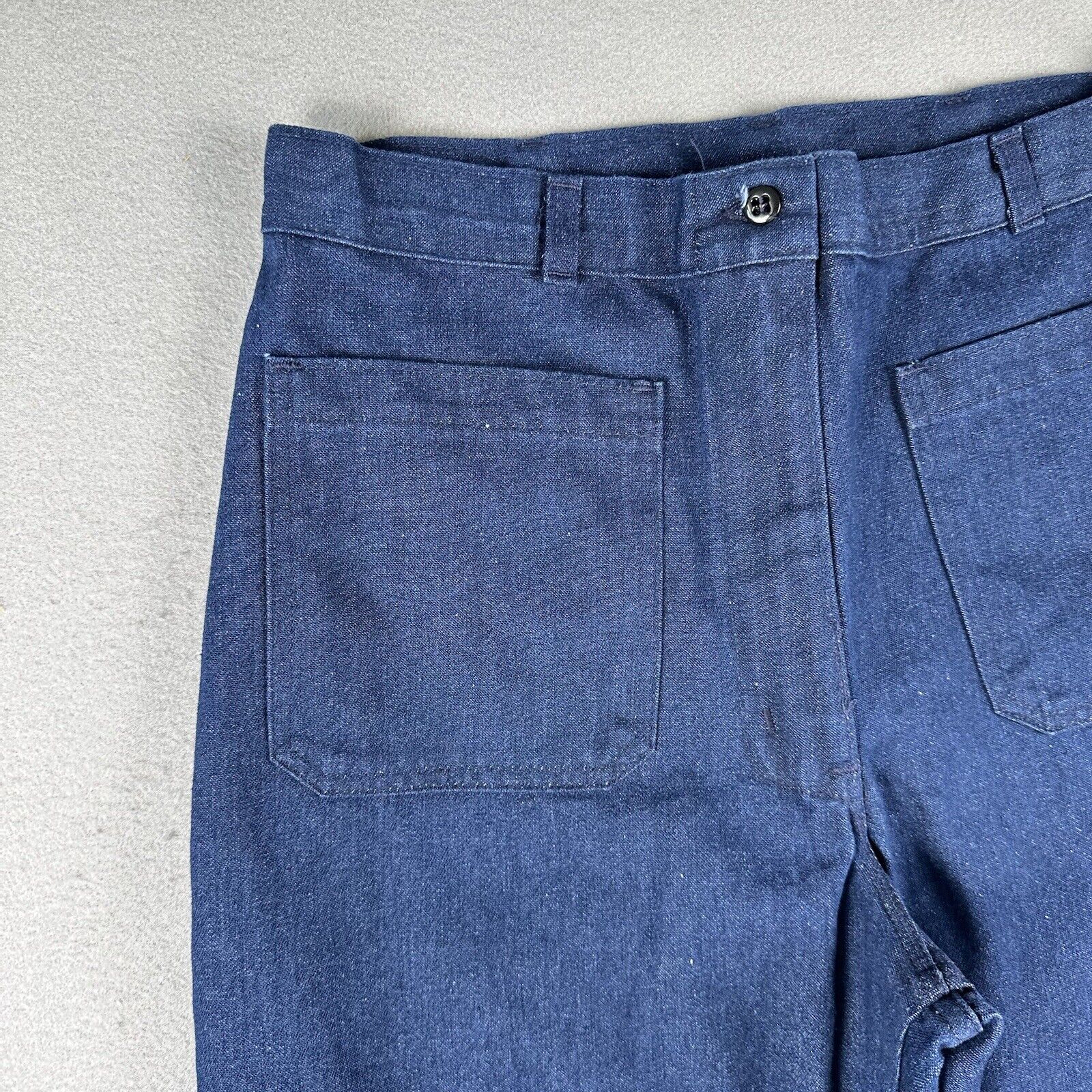 90s US Navy Women’s Denim Type 1 Utility Slacks 18L (31x36)