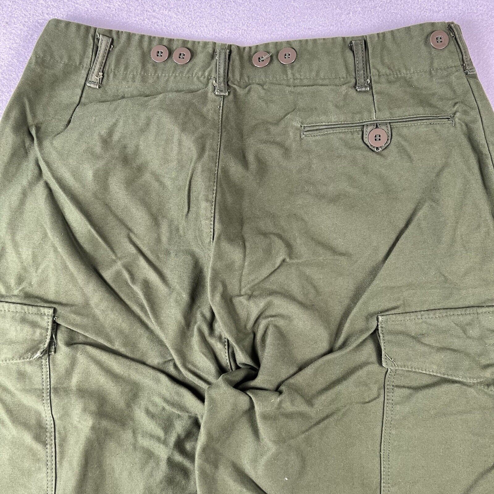 60's Swedish Military C50 Utility Cargo Pants (30x30)