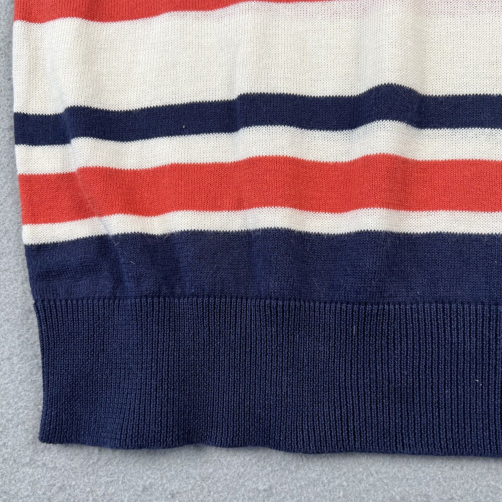 Armand Ventilo Striped 3/4 Sleeve Sweater (XS)