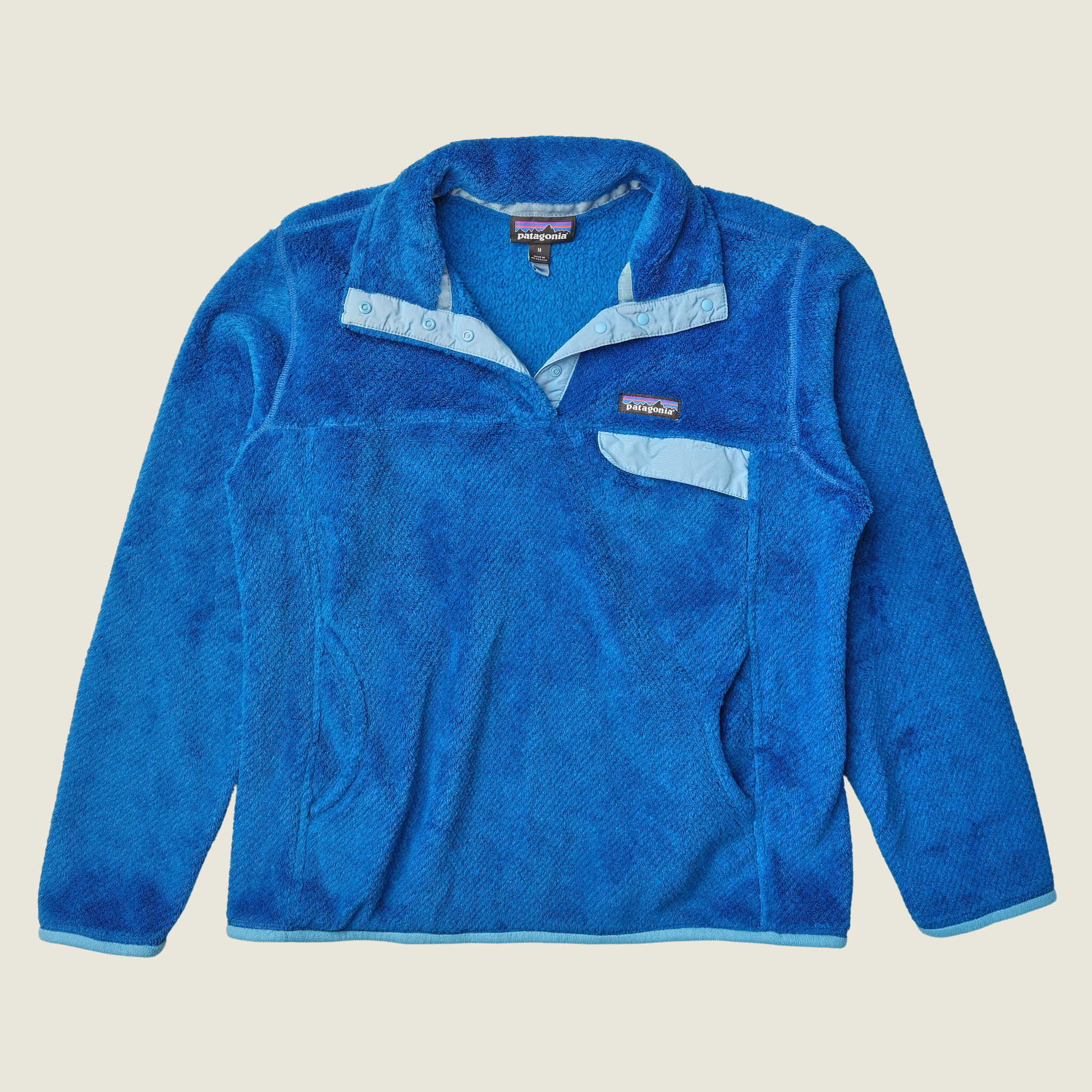 Patagonia Re-tool Snap-T Pullover, Blue (Women’s Medium)