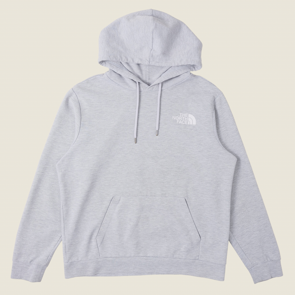 North face hoodie top with logo on hood