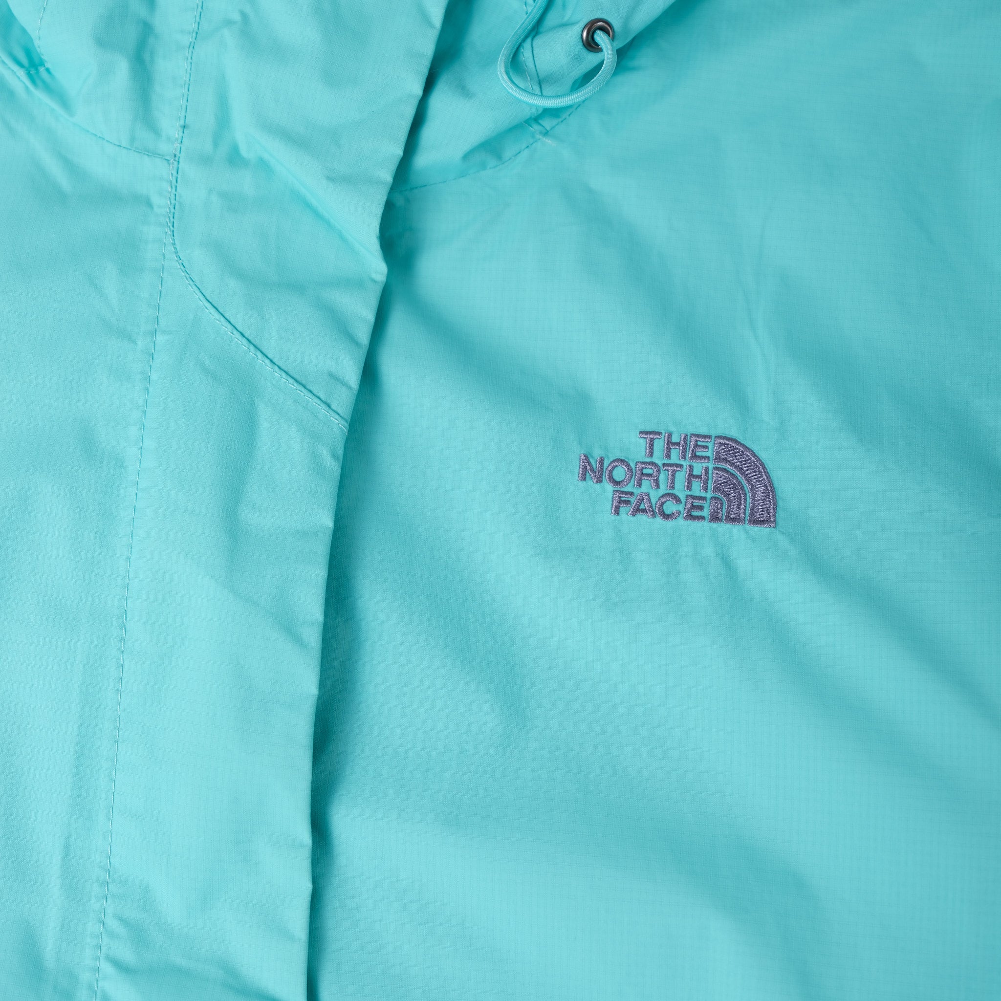 The North Face Dryvent Rain Jacket, Light Blue (Women’s Medium)