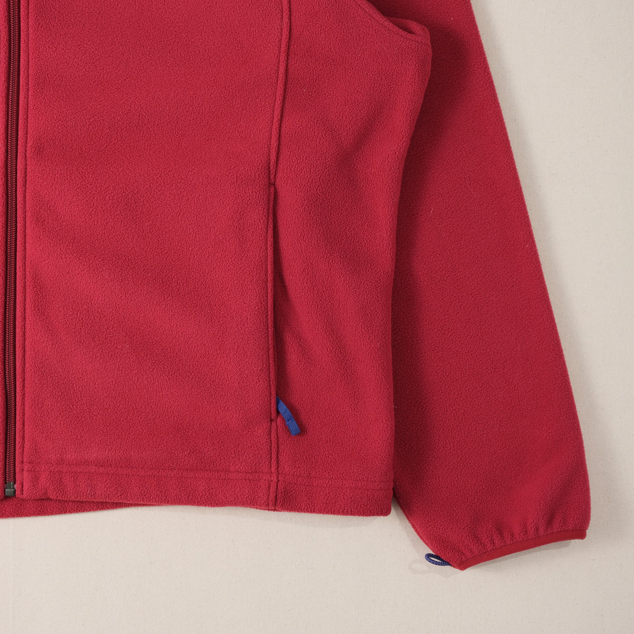 L.L. Bean Fleece Jacket, Red (Men’s X-Large)