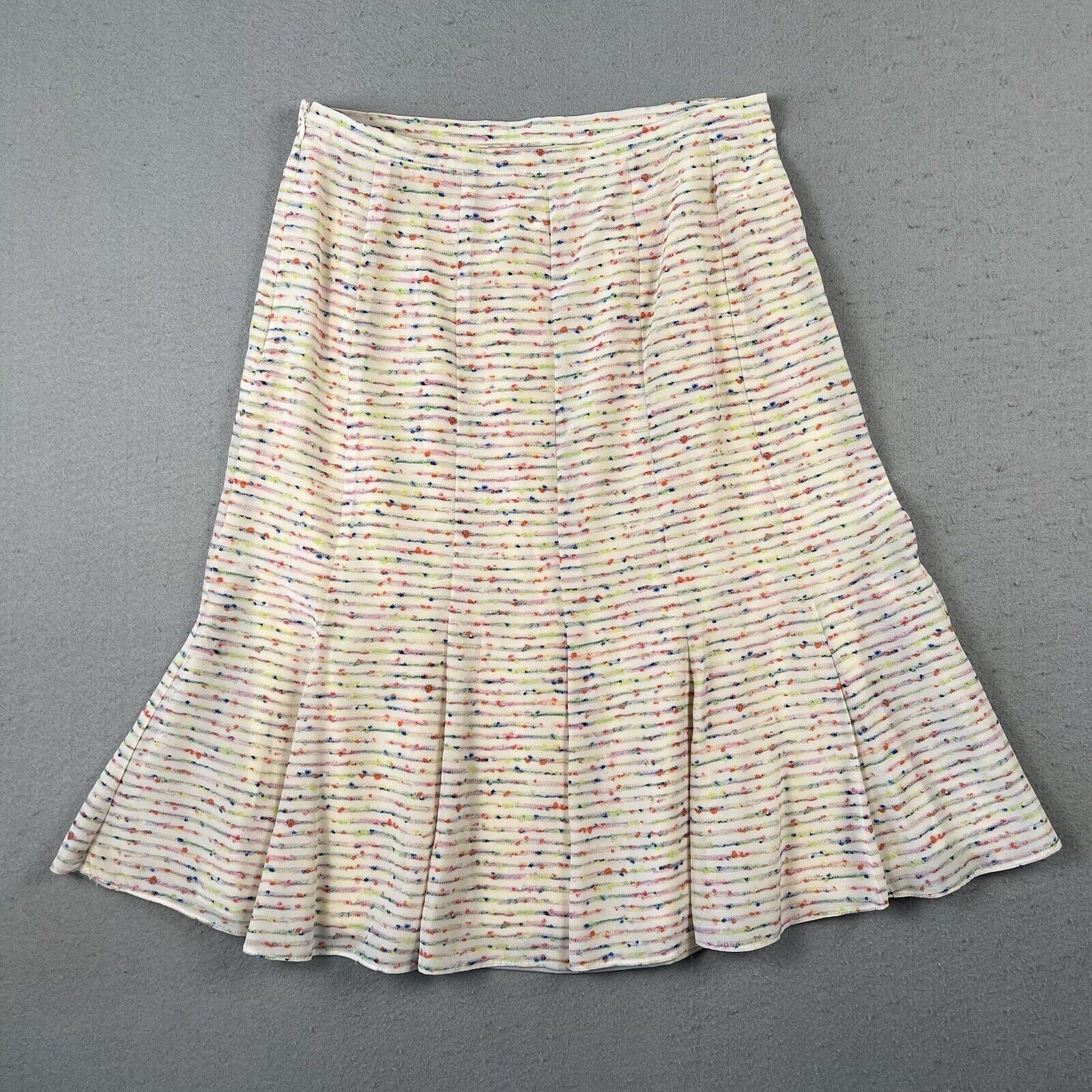 Worldly Things By Espressione Moda Silk Tulip Skirt (42)