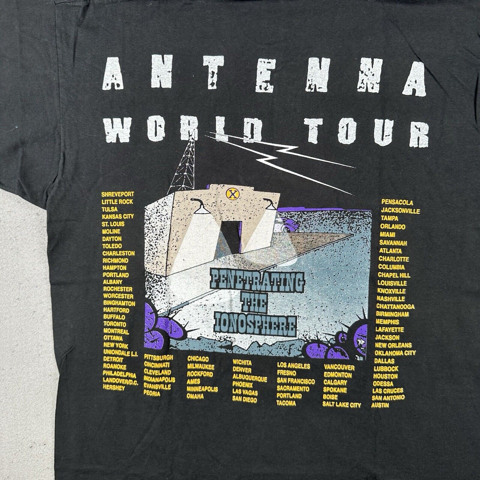 90s ZZ Top Antenna World Tour Shirt (X-Large)