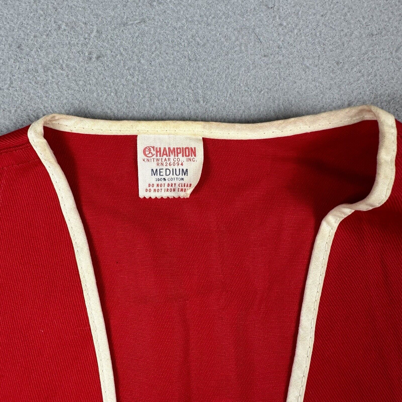 60s Champion Running Man Vest Cast Taleb Grotto (Medium)