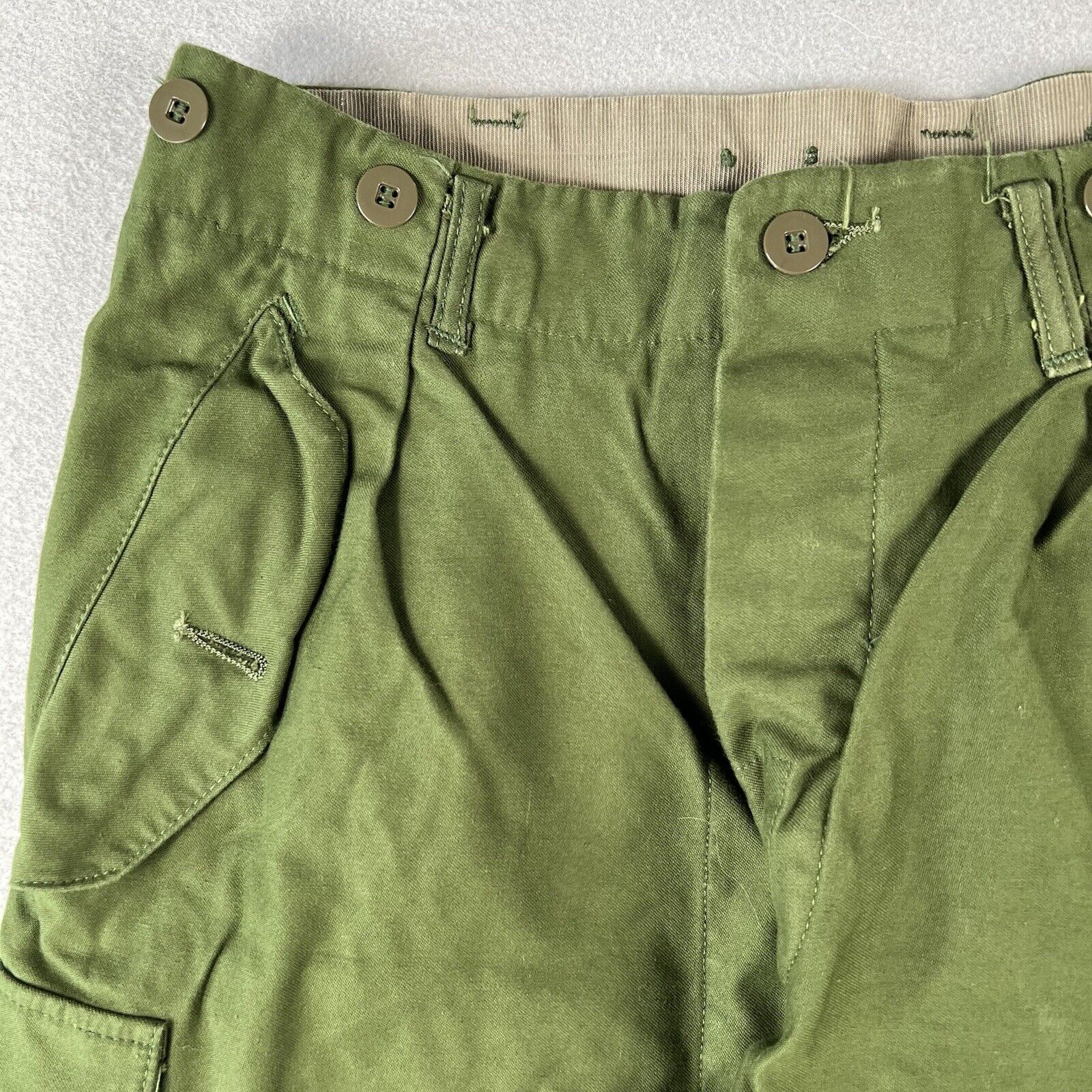 60's Swedish Military C50 Utility Cargo Pants (30x30)