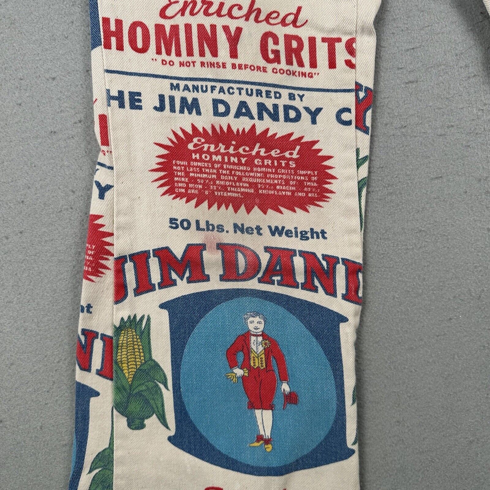 70s Jim Dandy Hominy Grits Feed Sack Novelty Pants (30x30)