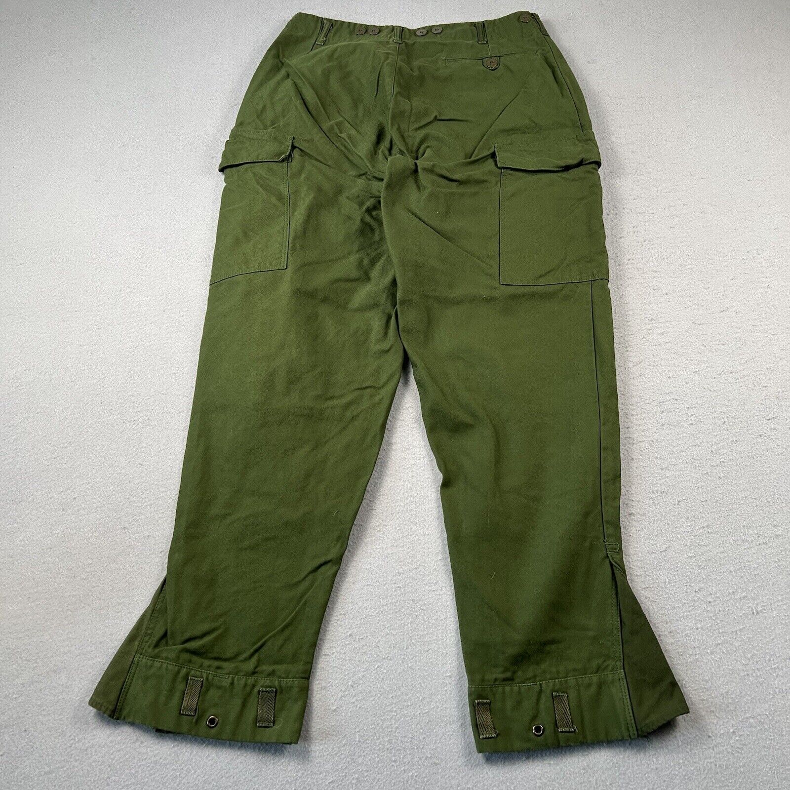 60's Swedish Military C50 Utility Cargo Pants (30x30)