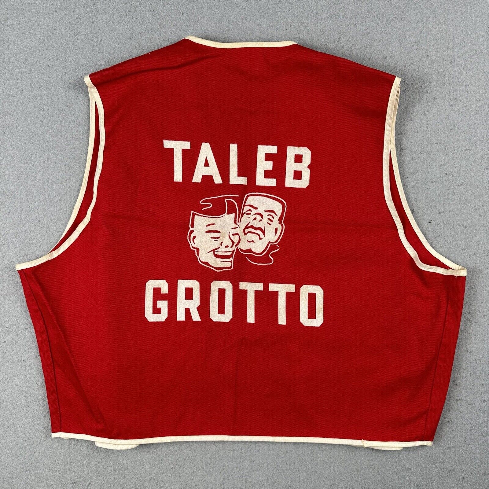 60s Champion Running Man Vest Cast Taleb Grotto (Medium)