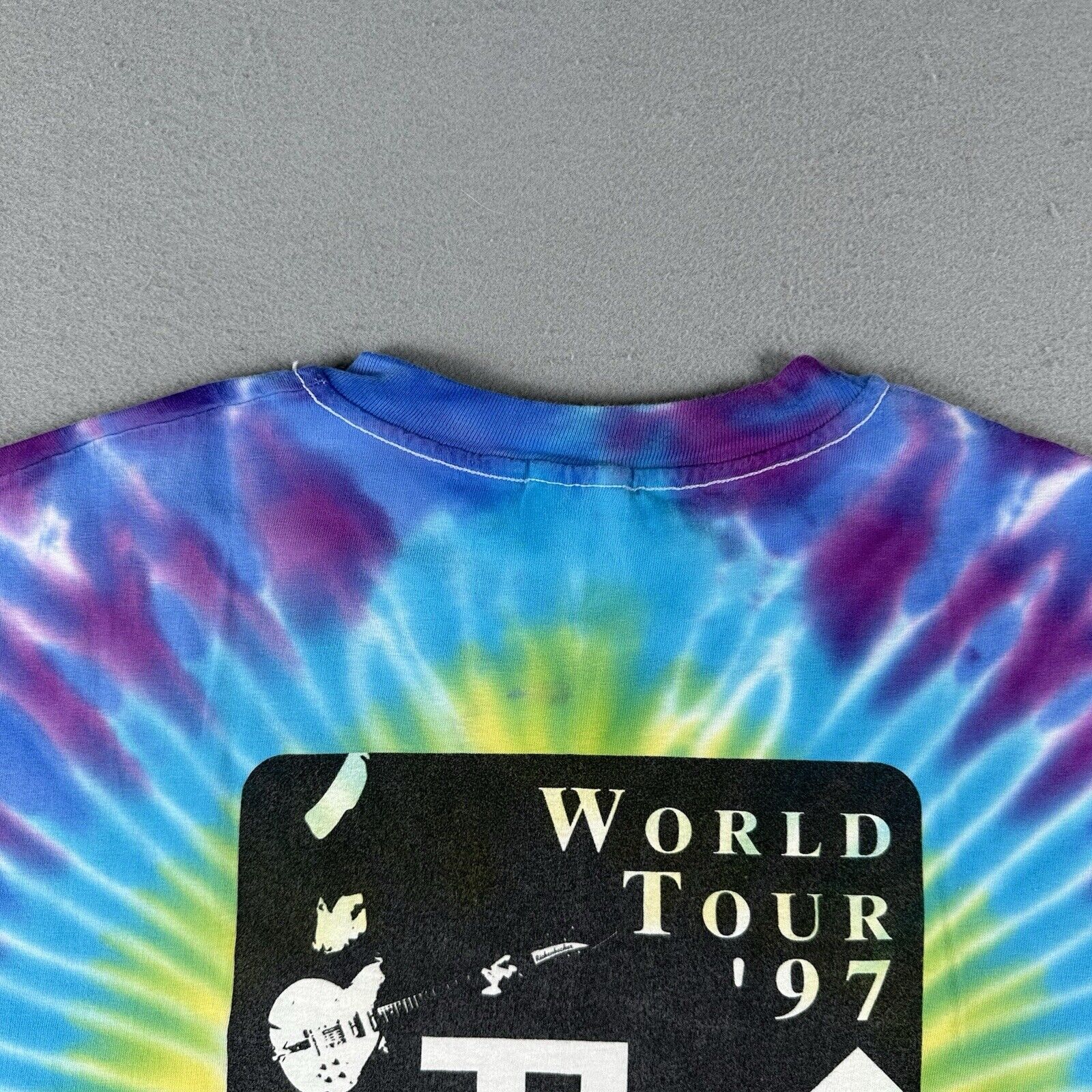 1997 The Who World Tour Tie Dye Shirt (X-Large)