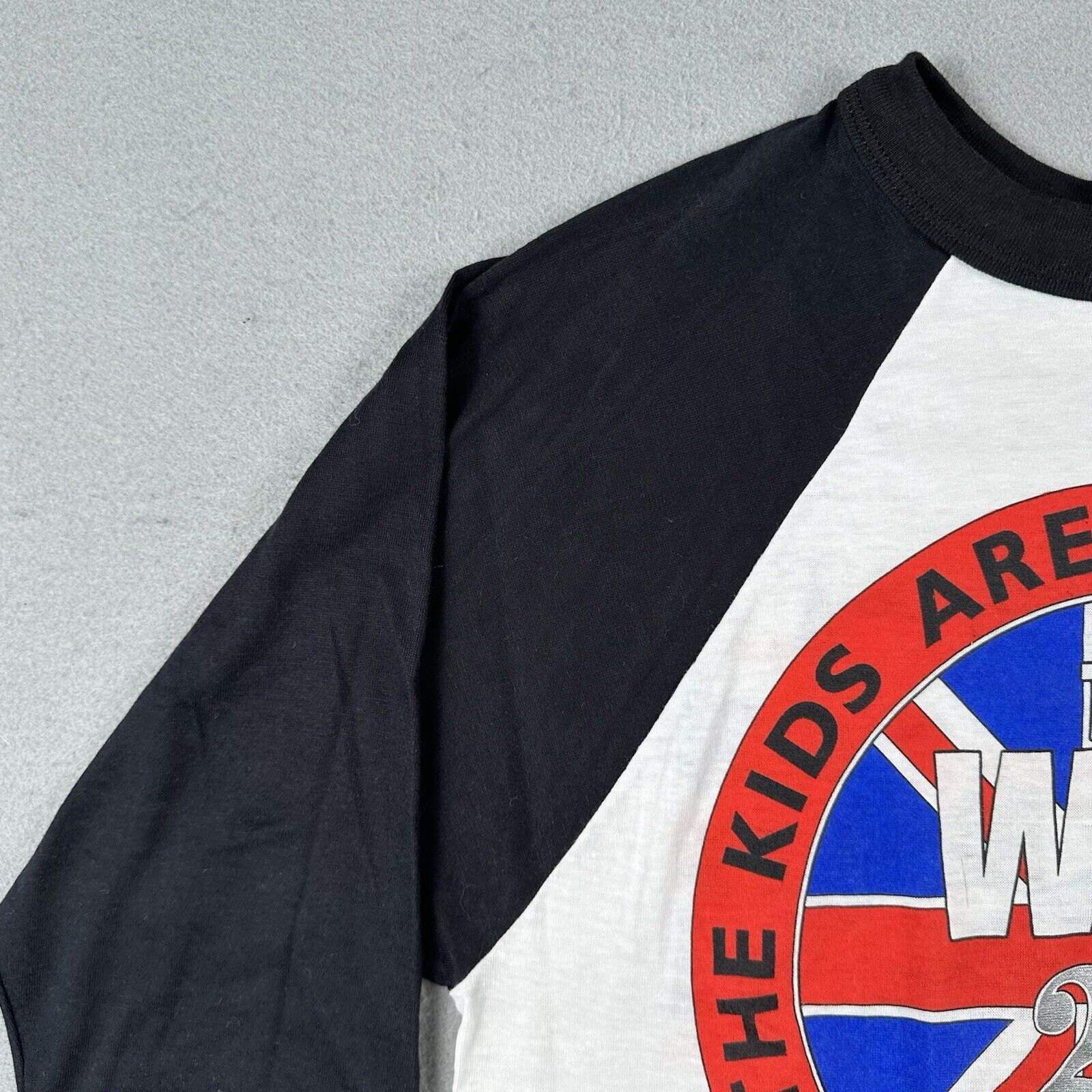 1989 The Who 25th Anniversary Tour Raglan Shirt (X-Large)